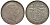 Дания 2 кроны 1930 N; AH, 60 лет королю Кристиану X (1870-1930) KM 829 серебро 69-425