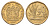 ЮАР 50 центов 1991 Зантедеския Эллиота (калла), герб KM 137 сталь плакированная бронзой UNC 4694-929