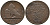 БЕЛЬГИЯ 2 САНТИМА 1870 BELGES KM 35.1 медь 4397-546