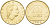 Италия 200 лир 1986 R, шестерня KM 105 алюминиевая бронза 4551-514