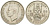 Великобритания 1 шиллинг 1950 Георг VI (1936-1952), Шотландский герб KM 877, Spink 4109 медно-никель 212-932