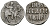 ВЕЛИКОЕ КНЯЖЕСТВО МОСКОВСКОЕ ДЕНГА 1535 - 1547 ИВАН IV ВАСИЛЬЕВИЧ, МОСКОВСКИЙ МОНЕТНЫЙ ДВОР, 0,36 ГР ГиК №48 серебро 262-1268