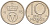 Норвегия 10 эре 1983 Улаф V (1958-1991) KM 416 медно-никель 4580-1017