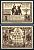 Падерборн (Вестфалия) 1 марка 1921 дом Леверманн DeNG 1/2 1043.7-4/5 картон UNC (пресс) 7556-2-4-2