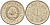 Югославия 1 динар 1980 KM 59 медь цинк никель 4155-941