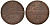 Ганновер 2 пфеннига 1838 A, Эрнст Август (1837-1851) KM 174.1, AKS 122, J. 55 медь 75-215