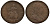Великобритания 1 фартинг 1773 Георг III (1760-1820) KM 602, Spink 3775 медь 1523-1042