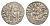 Киликийская Армения трам 1226-1271 Хетум I и царица Забель, держат крест/лев с патриаршим крестом  серебро    1516-525