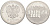 Россия 25 рублей 2011 СПМД, XXII Зимние Олимпийские игры в Сочи 2014, эмблема, горы, в запайке KM 1298 медно-никель UNC M38-11