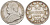 Ватикан 20 байоччи 1865 R, год XX, папа Пий IX (1846-1878) KM 1360 (С173а) серебро    1521-1643