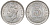 Британская Малайя 5 центов 1943 Георг VI (1937-1952) KM 3a серебро 53-157