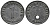 ГЕРМАНИЯ 1 РЕЙХСПФЕННИГ 1943 A KM 97, J. 369 цинк 39-1222