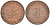 ФРГ 1 пфенниг 1950 J KM 105, J.380 сталь плакированная медью 187-853