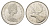 Канада 25 центов 1968 Елизавета II (1952-2022), олень KM 62a серебро 4622-926