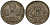 Бельгия 25 сантимов 1938 Belgique - Belgie KM 114 никель латунь 4383-823