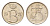 Бельгия 25 сантимов 1970 Belgique KM 153 медно-никель 4702-1043