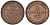 САКСОНИЯ 2 ПФЕННИГА 1862 В KM 1217 медь 75-1111