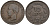 Греция 10 лепта 1869 ВВ, король Георг I (1863-1913) KM 43 медь 87-235
