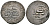 Джалаиридский султанат двойной динар 1382 - 1386, 1408 - 1410 Гийас ад-Дин Султан Ахмет-Хан, султан Ирака, Багдад, 2,02 гр Zeno 140869, A.2311 серебро 1073-1-6-1
