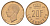 Люксембург 20 франков 1992 Великий герцог Жан (1964-2000), тираж 10.000 экземпляров KM 67 алюминиевая бронза BU 4178-725