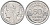 ФРАНЦИЯ 50 САНТИМОВ 1947 ТИП MORLON LOURDE KM 894.1a, LE FRANC 194.9 алюминий 44-345