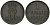 Ганновер 1 пфенниг 1848 B, Эрнст Август (1837-1851) KM 201.1, AKS 129, J. 74 медь 08-1367