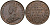 Британская Индия 1/4 анна 1936 Георг V (1910-1936) KM 512 бронза UNC 94-232