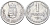 Венгрия 1 пенге 1944 BP KM 521 алюминий 4163-1014