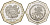 Армения 2000 драм 2000 миллениум KM 88 серебро PROOF 11-181-42