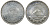 Египет 1 фунт 1996 100 лет электрификации KM 844 серебро  UNC  11-153-14