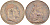 Великобритания 1 пенни 1905 Эдуард VII (1901-1910) KM 794.2, Spink 3990 бронза 180-111
