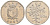 Мальта 50 центов 1995 девясил KM 98 медно-никель 210-1027