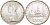 Италия 500 лир 1958 R, корабли Колумба KM 98 серебро 53-921
