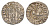 Киликийская Армения трам 1226-1271 Хетум I и царица Забель, держат крест/лев с патриаршим крестом  серебро    1516-312