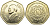 Иордания 1/4 динара 1997 KM 61 никель-латунь aUNC 1525-634