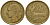Франция 20 франков 1950 B, Петух KM 917.1 алюминиевая бронза 4159-931