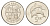 Исландия 5 крон 1999 дельфины KM 28a сталь плакированная никелем UNC 4691-421