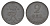 Дания 2 эре 1952 C; S, Фредерик IX (1947-1972) KM 840 цинк 4658-261