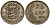 Люксембург 25 сантимов 1927 Шарлотта (1918-1964) KM 37 медно-никель 4122-316