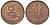 Финляндия 10 пенни 1938 KM 24 медь 51-3022