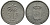 Бельгийское Конго 5 франков 1958 DB Руанда-Бурунди KM 3 алюминий 3856-142