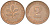 ФРГ 2 пфеннига 1986 D KM 106a сталь плакированная медью 4613-1223