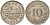 Мальта 10 центов 1972 баржа Великого магистра KM 11 медно-никель 4137-832