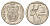 ЮАР 2 ранда 2008 KM 445 медь плакированная никелем UNC 4628-226