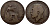 Великобритания 1/2 пенни 1911 Георг V (1910-1936) KM 809, Spink 4056 бронза 60-1235