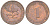 ФРГ 1 ПФЕННИГ 1972 J KM 105, J. 380 сталь плакированная медью 4181-563