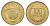 Колумбия 100 песо 1995 KM 285 латунь UNC 4698-221