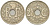 ФРАНЦИЯ 25 САНТИМОВ 1931 ТИП ЛИНДАЙЁ KM 867а, LE FRANC 171.15 медно-никель 202-121