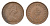 Великобритания 1/2 пенни 1971 Елизавета II (1952-2022) KM 914, Spink 4239 бронза 4697-854