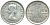 Австралия 3 пенса 1958 m, Елизавета II (1952-2022) KM 57 серебро 71-552